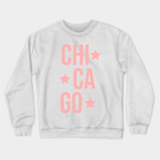 Chicago Pink Crewneck Sweatshirt